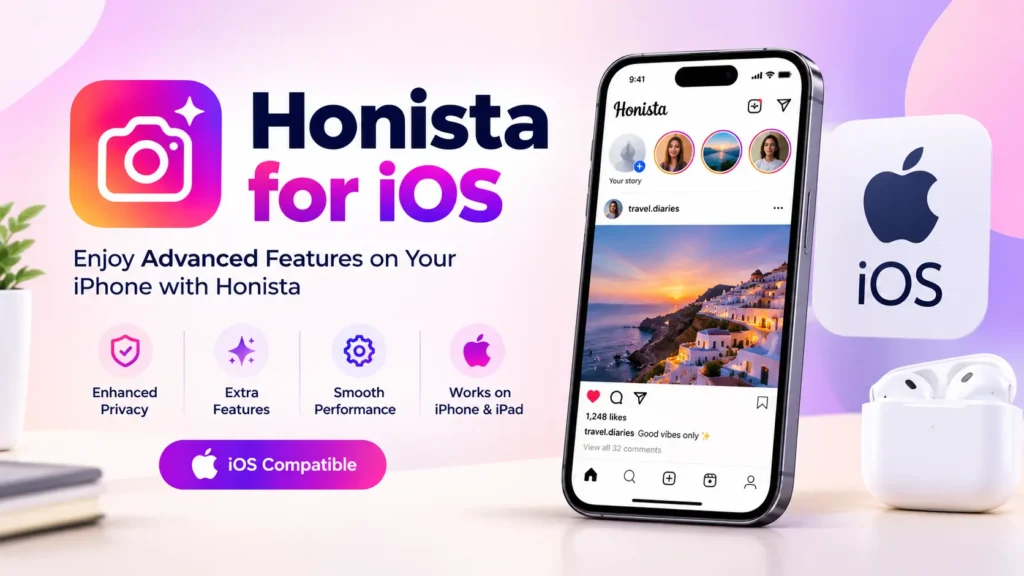 Honista for iOS on iPhone with advanced features